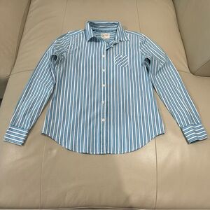 AEO Favorite Fit Stripped Button Down